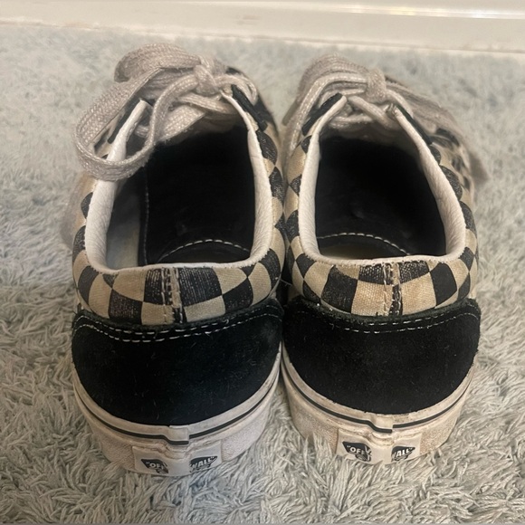 Vans Old Skool Primary Check Shoe Women’s Size 7 - Picture 3 of 6